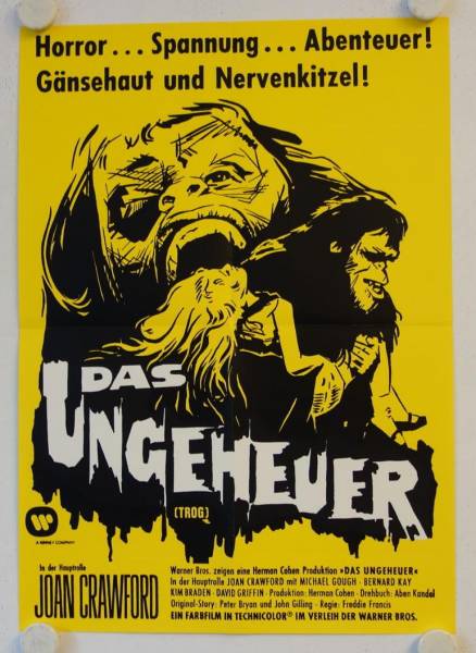 Trog re-release german movie poster